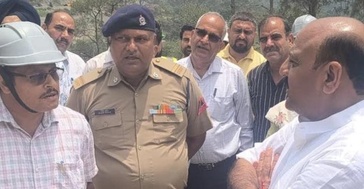 DEPUTY CM INSPECTS SUNGAL TUNNEL PROJECT AT KALIDHAR; EMPHASIZES STRICT COMPLIANCE TO TIMELINES, QUALITY PARAMETERS