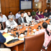 Javed Rana, Javid Dar review desilting, micro irrigation works across J&K
