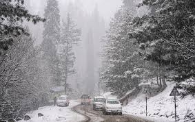 Fresh Snowfall at Zojila, Drass as Rain Lashes Kashmir Valley