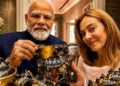 PM Narendra Modi gifts Melody toffee to Italian PM Giorgia Meloni