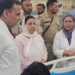 Sakeena itoo visits SKIMS Soura, reviews healthcare services, patient care facilities