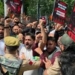 BJP holds protest demanding liquor ban in J-K, police detain leaders briefly