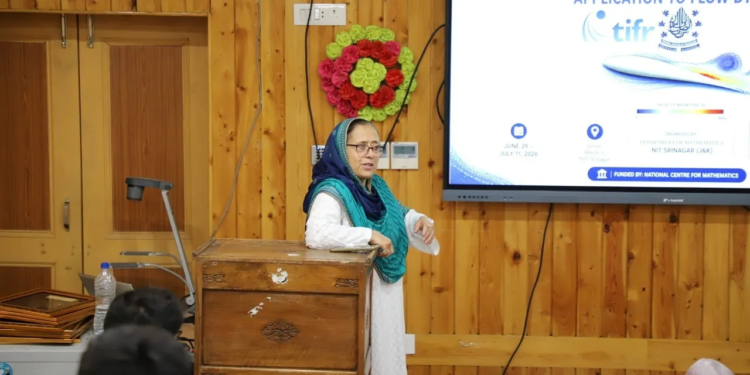 2-week NCM-funded Mathematics school begins at NIT Srinagar