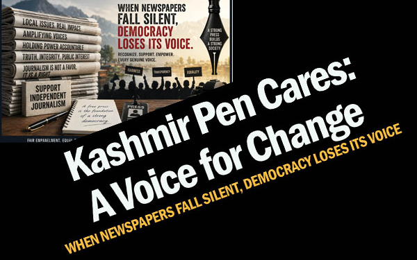 Kashmir Pen Cares:A Voice for Change
