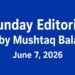 Sunday Editorial Between Aspirations and Accountability By Mushtaq Bala