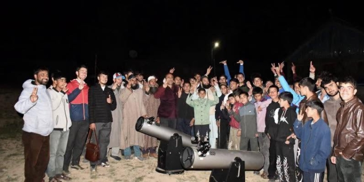 Night Sky Watching Programme Promotes Scientific Temper and Astro-Tourism in Gurez, Tulail