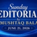 Sunday Editorial Beyond Politics: The Spirit of Coexistence Must Prevail