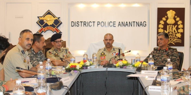 DGP Nalin Prabhat Reviews Security Arrangements for Amarnath Yatra 2026