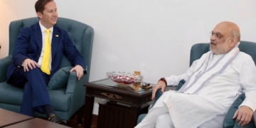 US Ambassador Sergio Gor calls on Amit Shah