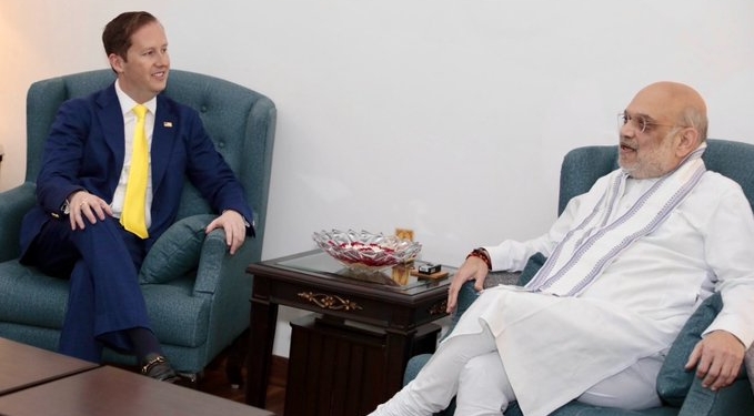 US Ambassador Sergio Gor calls on Amit Shah