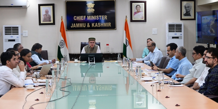 Chief Minister today chaired a review meeting on the proposed International Film Festival of Jammu & Kashmir (IFFJK), 2026.