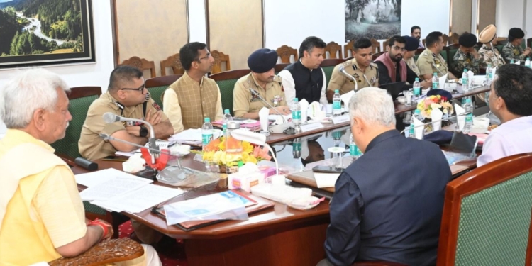 LG Manoj Sinha Reviews Amarnath Yatra-2026 Preparations at Pahalgam, Directs Foolproof Security and Seamless Arrangements