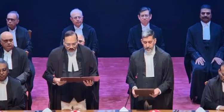 Five new Supreme Court judges sworn in, strength increases to 37