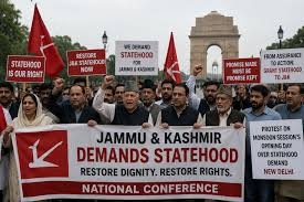 NC to protest on Monsoon session’s opening day over statehood demand in New Delhi