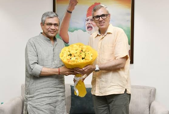 J-K CM Omar meets railway minister, seeks more train services for Kashmir