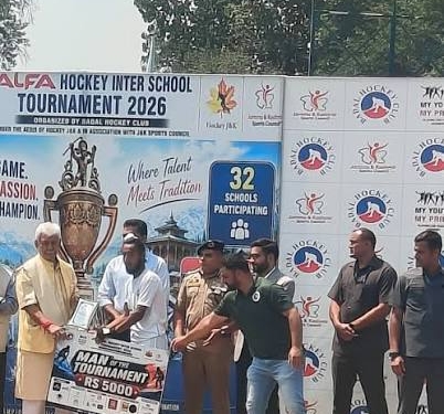 Govt making dedicated efforts to strengthen hockey in Jammu and Kashmir : LG Sinha