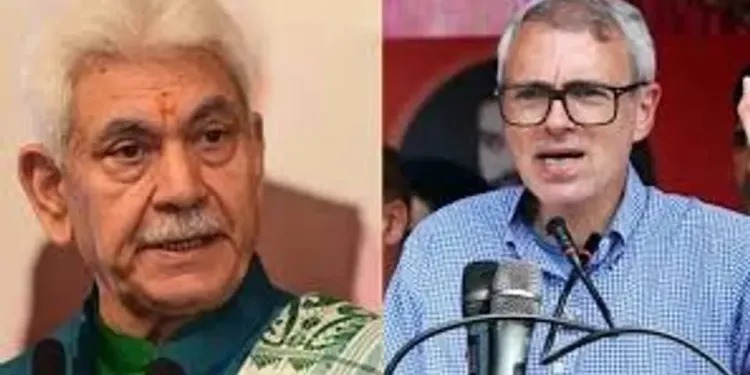 LG Sinha, CM Abdullah Condole Loss of Lives in Delhi Hotel Fire Tragedy