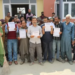 Sweepers Protest Outside MC Sopore Office, Urge Govt to Regularise Services