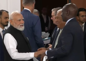 PM Modi interacts with world leaders during G7 Summit