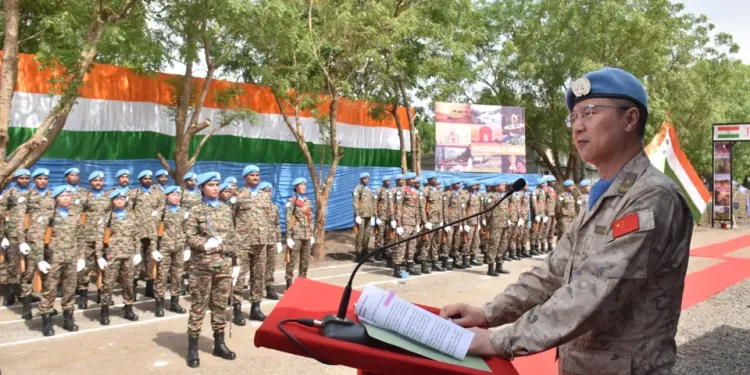 Over 550 Indian peacekeepers in South Sudan awarded UN Medal of Honour