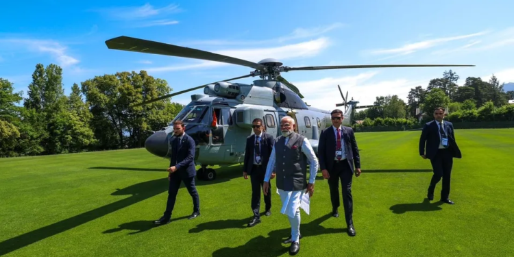 PM Modi arrives in France to attend G7 Summit