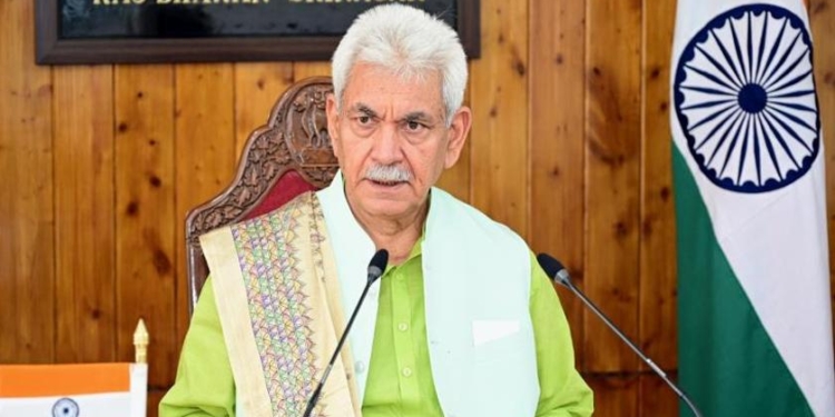 LG Manoj Sinha Mourns Demise of JKAS Officer Romin Ahmad
