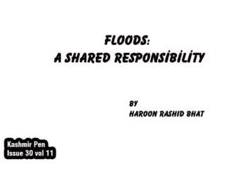 Floods: A Shared Responsibility