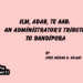 Ilm, Adab, Te Aab:                                      An Administrator’s Tribute to Bandipora