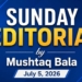 Sunday Editorial : A Week of Opportunities, Challenges and Collective Responsibility