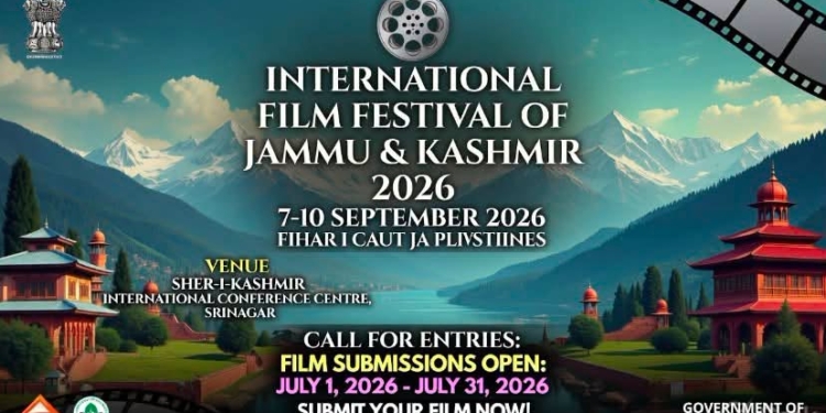 DIPR Invites Global Film Entries for First International Film Festival of J&K 2026