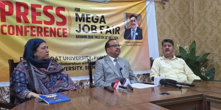 Mega Job Fair Creates History in Kashmir; 900 Youths Selected, More Recruitment Drives Planned : VC CU Srinagar