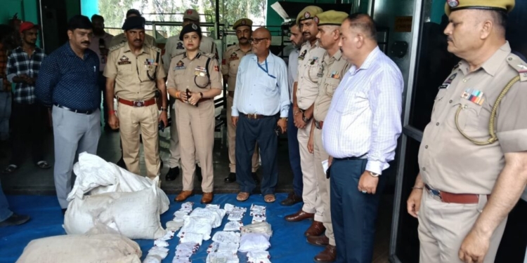 J&K Police Destroys Narcotics Worth 2.33 Crore In Kathua