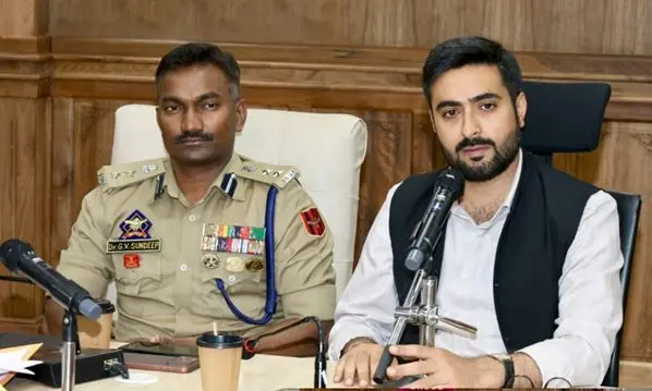 DC Srinagar, SSP review intensified anti-drugs enforcement measures