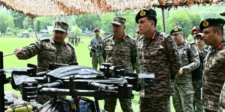 Army Chief General Dhiraj Seth reviews security, operational preparedness during maiden Northern Command visit