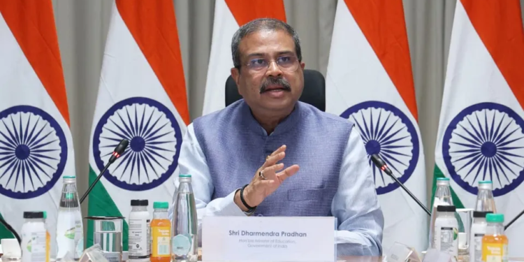 Union Education Minister Dharmendra Pradhan resigns