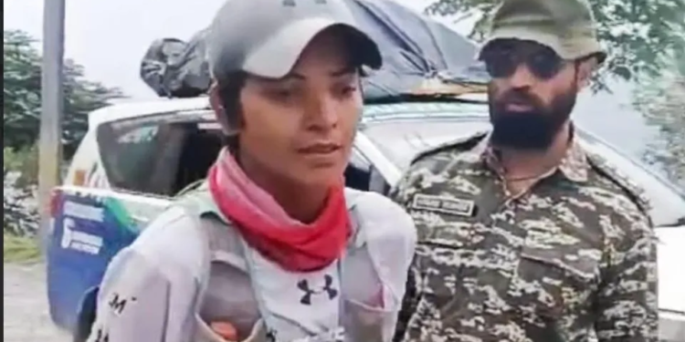 Guinness World Records holder Sufiya Sufi’s 5,000-km Kanyakumari to Karakoram run reaches Ramban