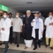 LG Manoj Sinha Visits SKIMS to Meet Injured Amarnath Pilgrims, Reviews Treatment