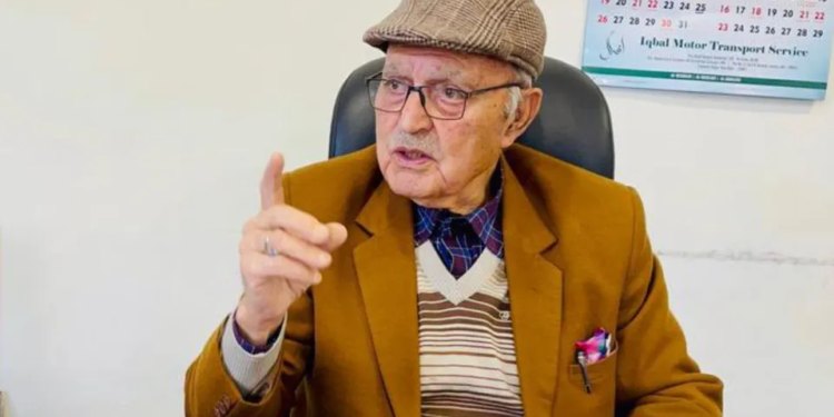 Senior NC leader and former minister Sheikh Mustafa Kamal passes away