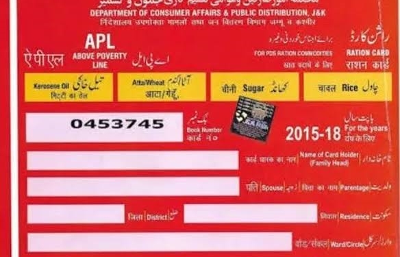 Over 43,000 Ineligible Ration Card Beneficiaries Removed in Jammu Kashmir, Parliament Informed