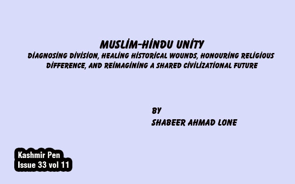 Muslim-Hindu Unity