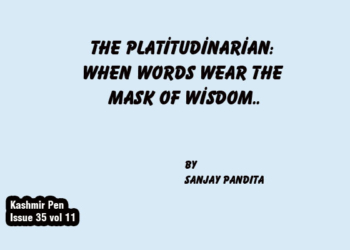 The Platitudinarian:When Words Wear the Mask of Wisdom..