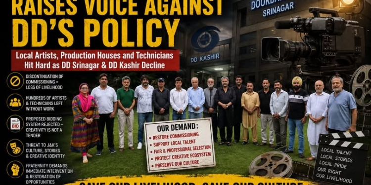 Doordarshan’s Policy Is Pushing J&K’s Creative Fraternity to the Wall