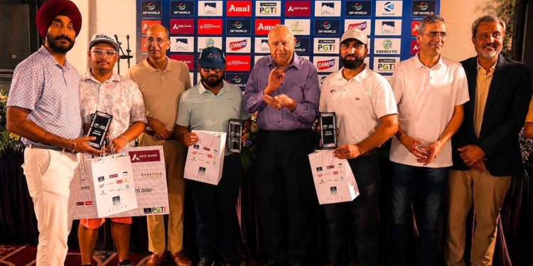 Team Khan Wins J&K Open 2026 PGTI Pro-Am at Royal Springs Golf Course