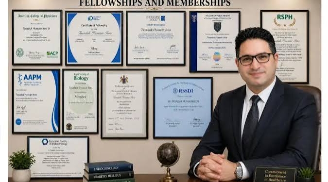 Noted physician Dr Itoo awarded prestigious FRCP by Royal College of Physicians, UK