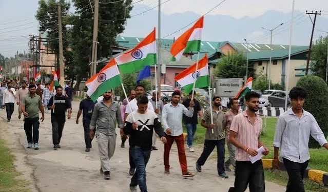 NIT Srinagar organises Tiranga rally