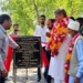 MLA Sajjad Shaheen lays foundation stone of 34.41 Lakh Panchayat Ghar at Lamber