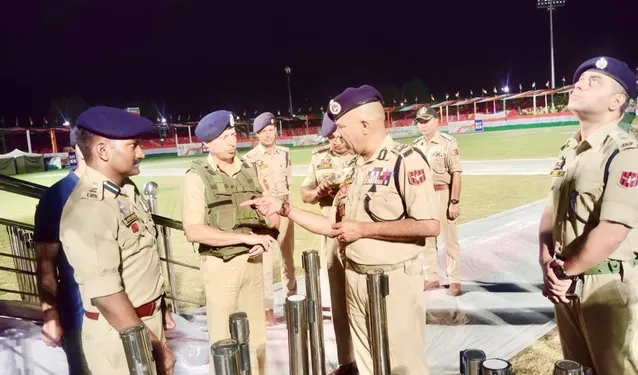 J&K DGP Nalin Prabhat reviews security preparedness ahead of Independence Day