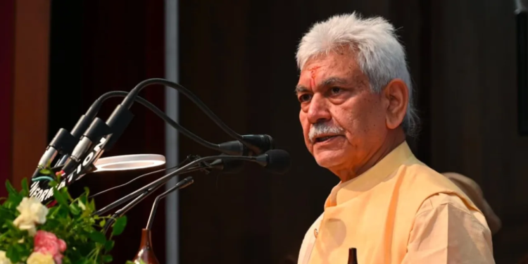 National Space Day : LG Manoj Sinha Hails India’s Space Achievements