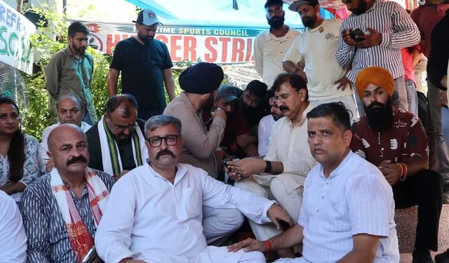 J&K sports quota row : Ranjodh Singh’s hunger strike enters day 7, protesters seek CBI probe