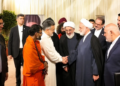 Molvi Imran Ansari Meets Iranian Chief Justice Ayatollah Gholam-Hossein Mohseni-Eje’i in New Delhi